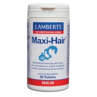 Lamberts Maxi Hair Φόρμουλα κατά της Τριχόπτωσης & Ενδυνάμωσης των Μαλλιών 60 Tabs