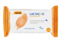 Lactacyd Moist Wipes Υγρά Μαντηλάκια Καθαρισμού Ευαίσθητης Περιοχής, 15τεμ