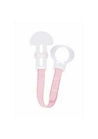 Mam Clip Κορδέλα Στήριξης Πιπίλας από Ύφασμα 310G Ροζ, 1τεμάχιο