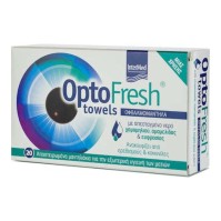 Intermed Optofresh Towels, Αποστειρωμένα Οφθαλμομάντηλα για τον Καθαρισμό & την Ανακούφιση των Ερεθισμένων Βλεφάρων ΜΑΤΙΑ20pcs