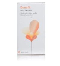 Epsilon Health Donafil Κολπικά Υπόθετα 10x2g