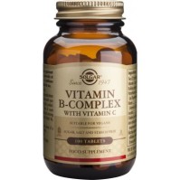 SOLGAR Vitamin B-Complex with Vitamin C STRESS TABS 100S