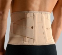 Ζώνη Οσφύος Gold με 4 Μπανέλες -5154- One Size Μπεζ Anatomic Help