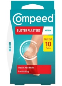 Compeed Μεσαία Επιθέματα για Φουσκάλες Υδροκολλοειδή 10τεμ