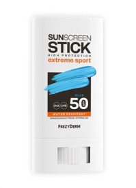 Frezyderm Extreme Sport Stick Blue SPF50 Αντηλιακό Προσώπου με Φυσικά Φίλτρα 20ml