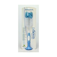 Dr.Browns Bottle Brush, Βούρτσα  Mπιμπερό με Επαναχρησιμοποιήσιμο Σφουγγάρι & Βάση Βεντούζας (700) Χρώμα Μπλε 1τεμάχιο