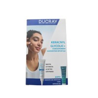Ducray Promo Keracnyl Glycolic+ Κρέμα Προσώπου για Δέρμα με Τάση Ακμής 30ml & Δώρο Gel Moussant 100ml