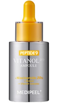 Medi-peel Vitanol Pro Ampoule Λευκαντικός Aντιγηραντικός ορός με Nιασιναμίδη & Ρετινάλη 50ml
