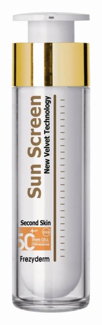 Frezyderm Sun Screen Velvet Face Cream SPF50+ Αντηλιακή Κρέμα Προσώπου Χωρίς Xρώμα 50ml