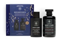 Apivita Set Boys Boys Boys Eau De Toilette με Κέδρο & Κάρδαμο 100ml + Δώρο Mens Care Σαμπουάν και Αφρόλουτρο 250ml