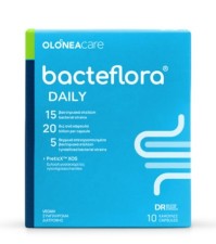 Olonea BacteFlora Daily Προβιοτικό & Πρεβιοτικό Συμπλήρωμα Διατροφής, 10 κάψουλες.