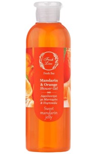 Fresh Line Sweet Mandarin Jelly Shower Gel, Μανταρίνι & Πορτοκάλι Αφρόλουτρο σε Gel 200ml