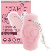 Foamie Hibiskiss Shampoo Bar Intensely Repairs Damaged Hair  Μπάρα Καθαρισμού Μαλλιών με Εκχύλισμα Ιβίσκου για την Αποκατάσταση Κατεστραμμένων Μαλλιών 80g