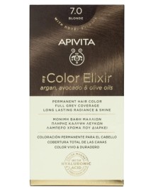 Apivita My Color Elixir Μόνιμη Βαφή Μαλλιών / No 7.0 Ξανθό