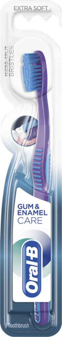 Oral-B Gum - Enamel Care  Extra Soft Οδοντόβουρτσα Μωβ* 1 Τεμάχιο