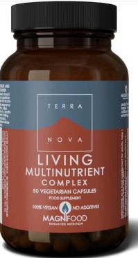 TerraNova Living Multinutrient Complex 50 vcaps (Πολυβιταμίνη με 16 Υπερτροφές)