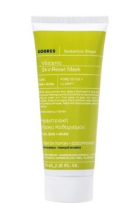 Korres Santorini Grape Volcanic SkinReset Face Mask Ηφαιστειακή Μάσκα Προσώπου για Σύσφιγξη Πόρων & Απομάκρυνση της Λιπαρότητας 70ml