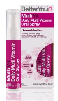 BetterYou Multivit Oral Spray Πολυβιταμινούχο Συμπλήρωμα Διατροφής σε Spray, 25ml