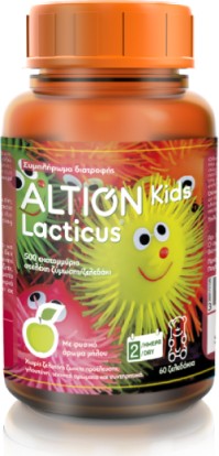 Altion Kids Lacticus Gummies  Προβιοτικά για Παιδιά 60τμχ