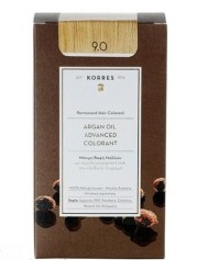 Korres Argan Oil Advanced Colorant Βαφή Μαλλιών 9.0 Ξανθό Πολύ Ανοιχτό 50ml
