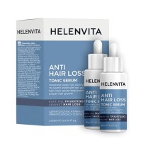 Helenvita Anti Hair Tonic Serum Τονωτικός Ορός που Προάγει τη Σωστή Ανάπτυξη των Μαλλιών 2x30ml