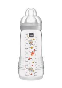 Mam Μπιμπερό Easy Active™ Baby Bottle 361SU με Θηλή Σιλικόνης για 2+ μηνών Unisex Γκρι Πλαστικό, 330ml