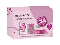 Helenvita Pomegranate Set Body Milk 300ml+Scrub 250ml+Δώρο Κρέμα Χεριών 30ml