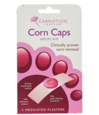 Carnation  Corn Caps  , Επιθέματα αφαίρεσης κάλων, 5 επικάλια