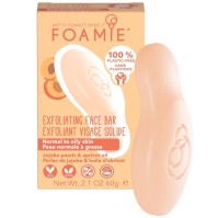 Foamie More than a Peeling Exfoliating Face Bar for Normal to Oily Skin Μπάρα Καθαρισμού Προσώπου με Jojoba & Έλαιο Βερίκοκου για Κανονική προς Λιπαρή Επιδερμίδα 60g