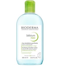 Bioderma Sebium H2O Δερματολογικό Νερό Καθαρισμού Micellaire Απομακρύνει το Μακιγιάζ & Ρύπους Μεικτό/Λιπαρό ή με Τάση Ακμής Δέρμα, 500ml