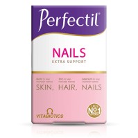 Vitabiotics Perfectil Plus Nails Extra Support Συμπλήρωμα Διατροφής για Υγιή Νύχια, 60 Ταμπλέτες