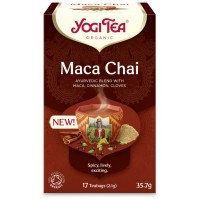 Yogi Tea Maca Chai Βιολογικό Τσάι για Αύξηση της Λίμπιντο 17 Φακελάκια 30.6g