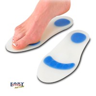 Easy Step Ανατομικοί Πάτοι Σιλικόνης Πλήρους Μήκους για Καμάρα & Μετατάρσιο Easy Step XXL