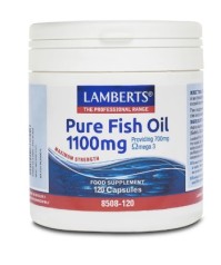 Lamberts Pure Fish Oil Συμπληρώματα Διατροφής με Ιχθυέλαιο 1100mg 120caps