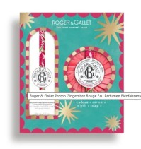 Roger & Gallet Gingembre Rouge Eau Parfumee Bienfaissante. Αρωματικό Σετ με Τζίντζερ & Ροζ Μούρα 30ml + Soap Bar 100gr.