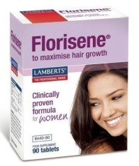 Lamberts Florisene For Women – Συμπλήρωμα Διατροφής Εξειδικευμένο στη Γυναικεία Τριχόπτωση, 90 Ταμπλέτες
