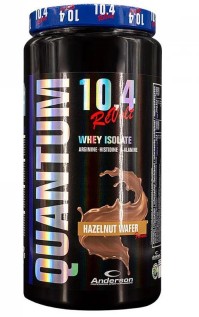 Quantum 10,4 Revolt Whey Isolate Protein Γεύση Γκοφρέτα Φουντούκι 800gr