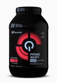 QNT Prime Whey - 100 % Whey Isolate & Concentrate Blend Strawberry 908 g