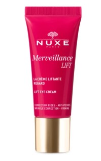 NUXE Merveillance Lift Eye Cream Wrinkle Correction Αντιγηραντική & Ανορθωτική Kρέμα Ματιών για Ξεκούραστο Βλέμμα 15ml