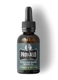 Proraso Cypress & Vetiver Λάδι για Γένια Θρέψη & Άρωμα Φρεσκάδας  30ml