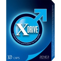 Rener X Drive Συμπλήρωμα διατροφής που αυξάνει τη σεξουαλική απόδοση και επιθυμία με φυσικό τρόπο, χωρίς φαρμακευτικές ουσίες 10caps