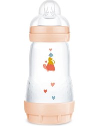 Mam Πλαστικό Μπιμπερό Easy Start™ Anti-Colic 351SG με Θηλή Σιλικόνης για 2+ μηνών Ροζ, 260ml
