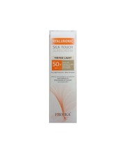 Froika Hyaluronic SilkTouch Sunscreen Tinted Light Cream SPF50+ Αντηλιακή Κρέμα Προσώπου Με Χρώμα 50ml