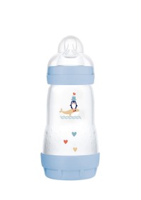 Mam Πλαστικό Μπιμπερό Easy Start™ Anti-Colic 351SBc με Θηλή Σιλικόνης για 2+ μηνών Μπλε, 260ml