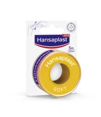 Hansaplast Αυτοκόλλητη Επιδεσμική ταινία Soft 2,5cm x 5m, 1 τεμάχιο