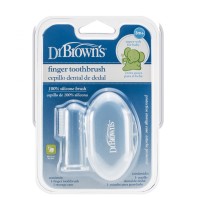 Dr. Browns Finger Toothbrush 3m+ Βρεφική Δαχτυλική Οδοντόβουρτσα Σιλικόνης (HG 010), 1τεμάχιο