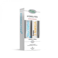 Power Health Hydrolytes Stevia 20 Αναβράζοντα Δισκία & Δώρο Vit.C 500mg 20 Αναβράζοντα Δισκία