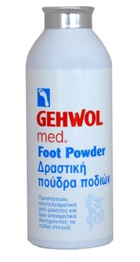 Gehwol med Foot Powder Δραστική Πούδρα Ποδιών,100 gr