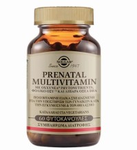 Solgar Prenatal Multivitamin Πολυβιταμίνη για Εγκυμοσύνη & Θηλασμό, 60 Tabs