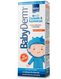 Intermed Babyderm Delicate Shampoo & Body Bath, Απαλό Παιδικό 2 σε 1 Σαμπουάν & Αφρόλουτρο, 300ml